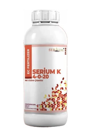 Serium 4-0-20 Azot Potasyum Nk Gübre Çözeltisi 1lt 1 LT
