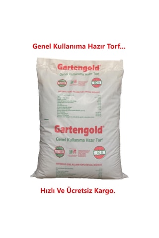 Gartengold Genel Kullanım Torf özel Extra Süpermix 80 L