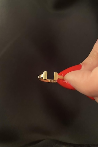 Fiyonk Kuyumculuk 14 Ayar Altın Çift Başlı Yüzük 001