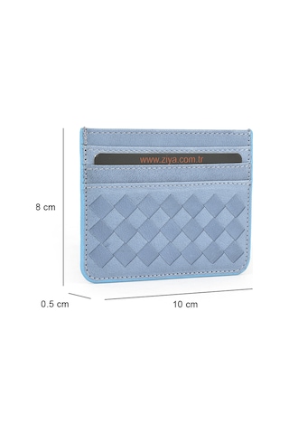 Ziya, Unisex Hakiki Deri Kartlık 1539852z06 Mavi 1539852z06 210 Mavi