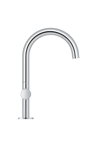 Grohe Atrio Private Collection Tek Delikli Lavabo Bataryası 1/2" L-Boyut - 21138000 Gümüş