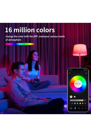 Cbtx Zj-bwbl1h-rgbww-1p 10w Akıllı Ses Ampul Wifi Led Ampul