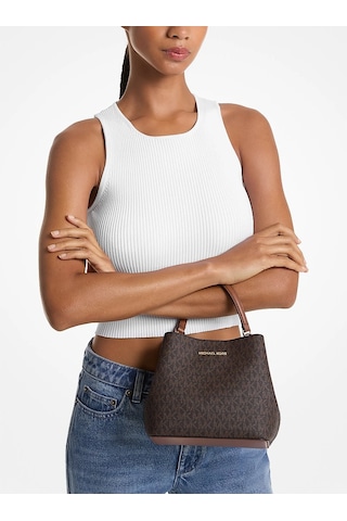 Michael Kors Mıchael Kors Kadın Omuz Çantası 35s4g3fm5b-brown Kahverengi