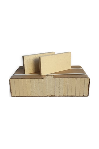 20x10x2 Cm Ateş Tuğlası - 19 Adet 1paket 20x10x2 Cm Ateş Tuğlası - 19 Adet 1paket