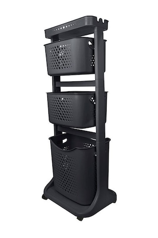 Üç Katlı Organizer Sepet - Sebzelik