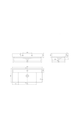 Turkuaz Seramik Cerastyle Sharp Etajer Uyumlu Damlalıklı Lavabo 85 38 CM