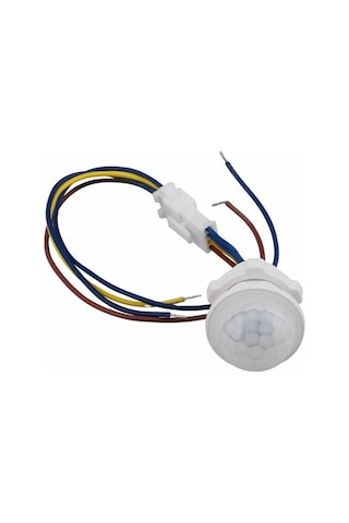 220v Pır Hareket Sensörü 25cm Kablolu Led Lamba Tavan Işık