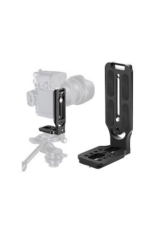 Quick Release L Plate Aynasız Ve Dslr Makineleri Dikey Kadraj Bağlama Adaptörü Quick Release L Plate Aynasız Ve Dslr Makineleri Dikey Kadraj Bağlama Adaptörü