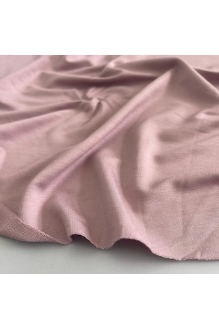 Viskon İki İplik Kumaş Pudra Pembe
