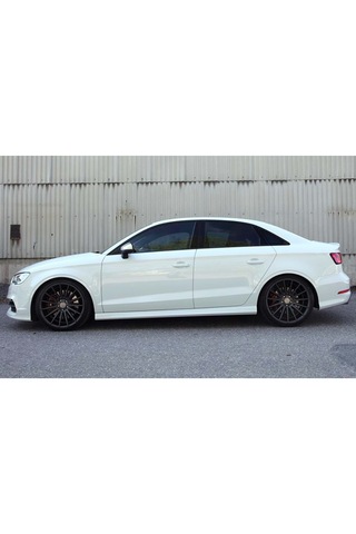 Audi A3 Sedan Yan Ek Marşpiyel 2012-2019 Arası Plastik Boyasız