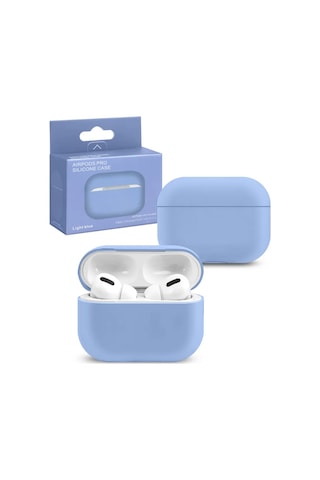 Proaks Airpods Uyumlu Pro İçin Silikon Kılıf 275337759 Açık Mavi