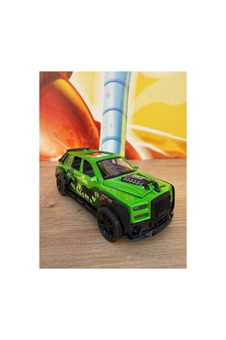 Rolls Royce Cullinan Diecast Model Araba Sesli Işıklı Açılan Kapılar Rolls Royce Safari Aracı Çok Renkli
