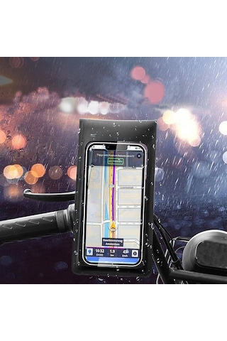 Bisiklet Ve Motosiklet Telefon Tutucu Go Des Gd-hd907 Su Geçirmez Tasarımlı