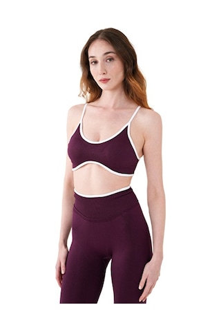 Musclecloth Nova Seamless Sport Bra Bordo