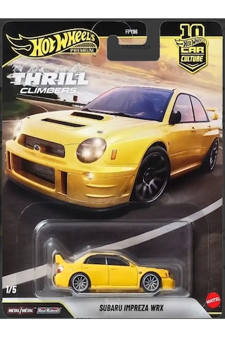 Hot Wheels Premium Thrill Climbers Subaru İmpreza Wrx Sarı Hot Wheels Premium Thrill Climbers Subaru İmpreza Wrx Sarı