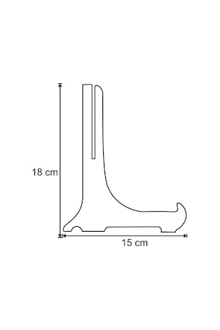 Çerçeve Teşhir Ayak Teşhir Standı 18 Cm No 4 (20Adet)