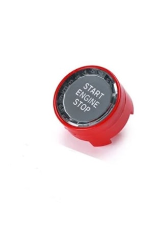 Bmw Start Stop Tuşu F30 F22 F20 F32 F10 G30 Kırmızı Renk 633