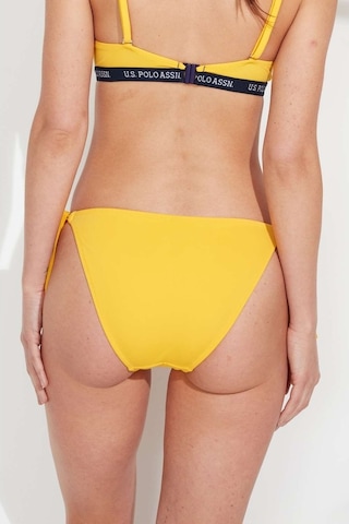 U.S. Polo Assn. Kadın Sarı Kalın İpli Bikini Alt 21509