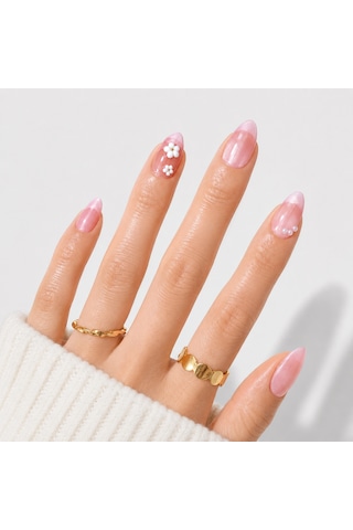 Pembe Nail Art Kısa Badem El Yapımı Jel Takma Tırnak Kkbd-3506 S Pembe Nail Art Kısa Badem El Yapımı Jel Takma Tırnak Kkbd-3506 S