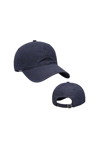 Perlotus Pamuklu Unisex Beyzbol Şapkası, Ayarlanabilir Metal Tokalı 58-60 Cm, 4 Mevsim Günlük Kullanım Şapka, Casual Outdoor Lacivert