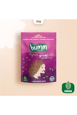 Organik Vegan Pancarlı Grissini 55 Gr
