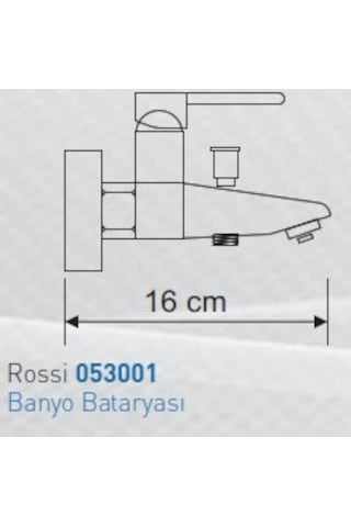 Siyam Rossi Banyo Bataryası Krom