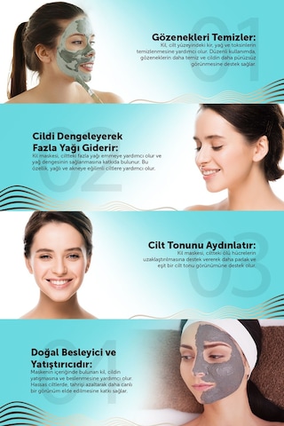 Vully Arındırıcı Besleyici ve Aydınlatıcı Kil Maskesi 150 ML