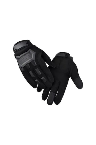 Fortunelane Unisex Kışlık Spor Eldivenleri - Ultra İnce Lif, Isı Koruma, Dokunmatik, Konforlu Tutuş Özellikli Motor Gantları M