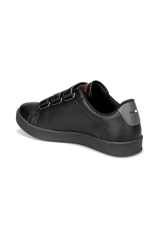 U.S. Polo Assn. U.S Polo Assn. Sınger 9Pr Siyah Cırtlı Unısex Sneaker Siyah