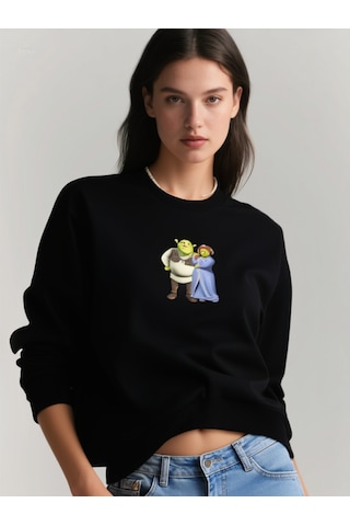 Ogc Shrek Kombin Sweatshirt Siyah