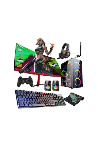 DMC N57X i5-3470 16 GB 500 GB HDD+256 GB SSD R7 240 23.8" Free Dos Masaüstü Oyuncu Bilgisayarı