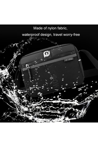 Sones Wepower Erkek Outdoor Günlük Naylon Çapraz Çanta Tek Omuz Çantası Koyu Mavi