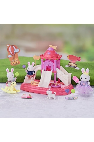 Mega By Dreamy Mini Tavşan Kaydıraklı Eğlence Parkı