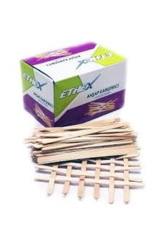 Ethex Bambu Tahta Karıştırıcı 500 Adet X 24 Paket 1 Koli