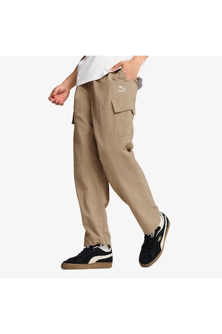 Puma Classıcs Cargo Unisex Haki Pantolon Düz 624260