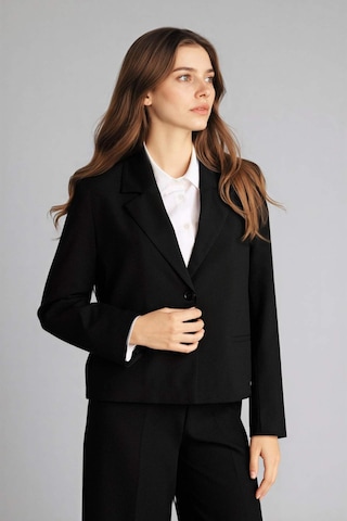 Defacto Relax Fıt Ceket Yaka Blazer Ceket G9308ax26spbk27 Siyah-bk27