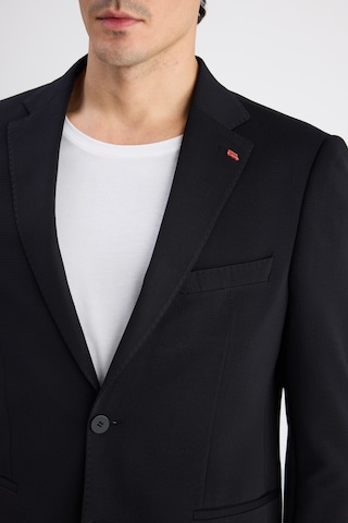 Twn Slim Fit Siyah Armürlü Kumaş Ceket 6ec04bb01474m Çok Renkli