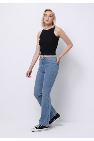 Colins Regular Fit Kadın İndigo Jean Pantolon Cl1076750 Q1.v1 Dn02806 Mavi