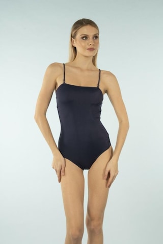 Estiva 2538-102 Lacivert Straplez İp Askılı Mayo