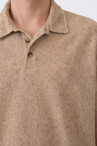 Bej Polo Yaka Tshirt Bej