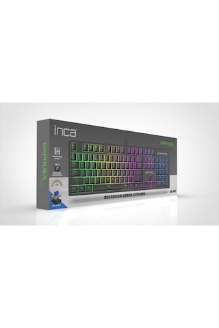 Inca Ikg-440t Kablolu Usb Siyah Gaming Klavye