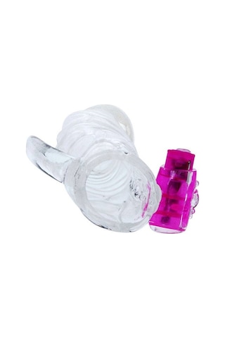 Lilitu Shop 13 Cm Titreşimli Klitoris Uyarıcılı Penis Kılıfı