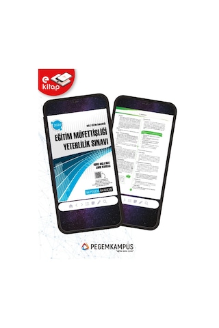 2026 Meb Eğitim Müfettişliği Yeterlilik Sınavı Konu Anlatımlı Soru Bankası E-kitap
