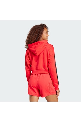Adidas Is6997 W 3s Ft Cro Hd Kadın Sweatshirt Kırmızı