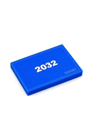 Yapı3d Cr2032 Pil Saklama Kutusu Sürgülü Kapaklı Cr2032 Pil Organizeri,