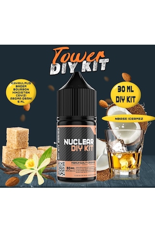 Nuclear 30 ML Dıy Kit Tower Gıda Aroması ( 6 ML Aroma İçerir )