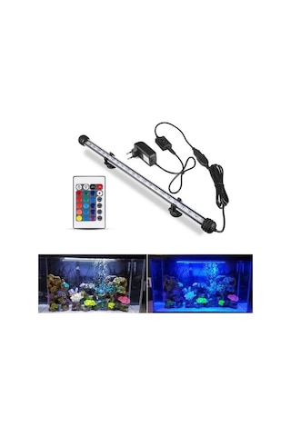 Silkroadselect Longbangdian Shop 19cm Beyaz Stil Rgb Led Bar Işık Su Geçirmez Balık Tankı Işık Cm Sualtı Akvaryum Lambası Akvaryumlar Dekorasyon Aydınlatma 220v Ab Güç Renkli