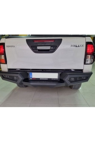 Off Road Arka Demir Tampon Mat Siyah AQM-M20