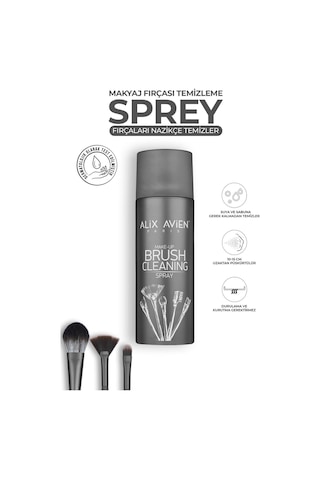 Alix Avien Makyaj Fırçası Temizleme Spreyi Make Up Brush Cleaning Spray