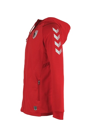 23/24 Hummel Samsunspor Kamp Kapşonlu Eşofman Tek Üst Kırmızı